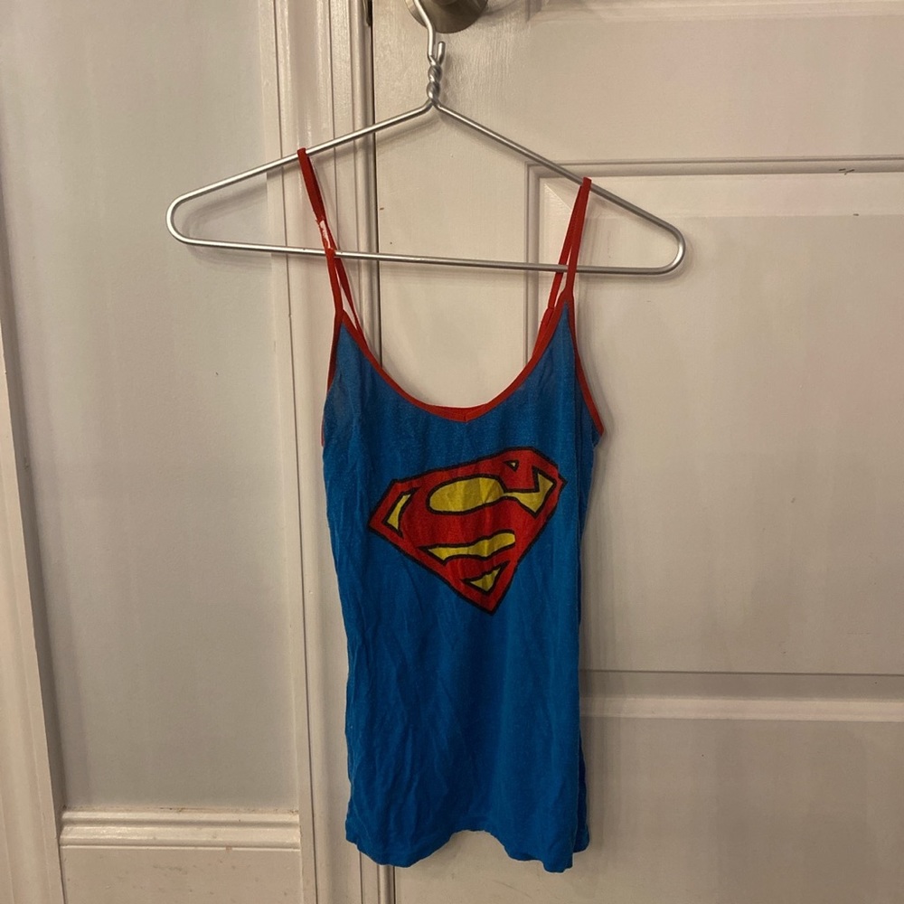 Indie/y2k superman shirt
